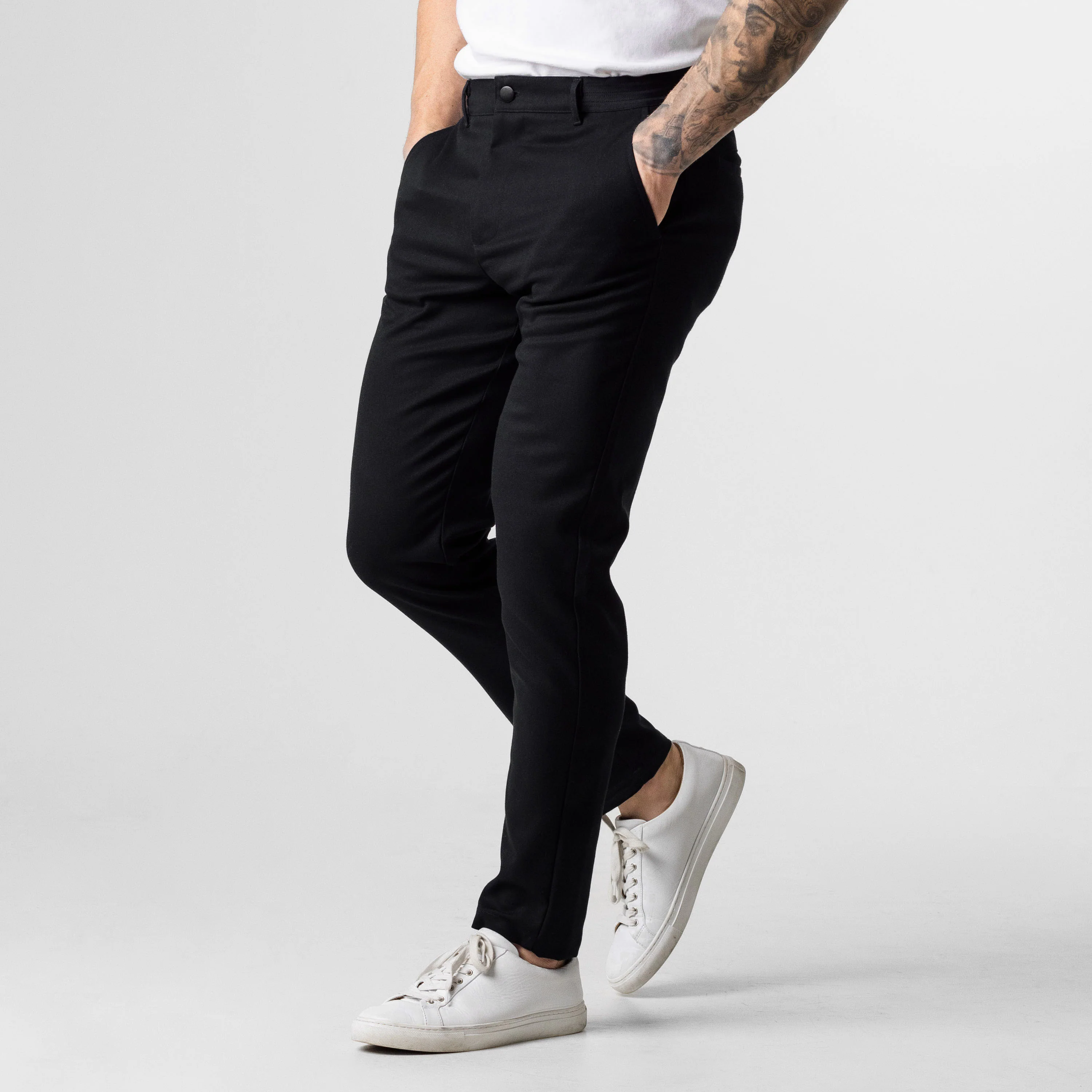 Active Chinos V2 - Black - Image 3