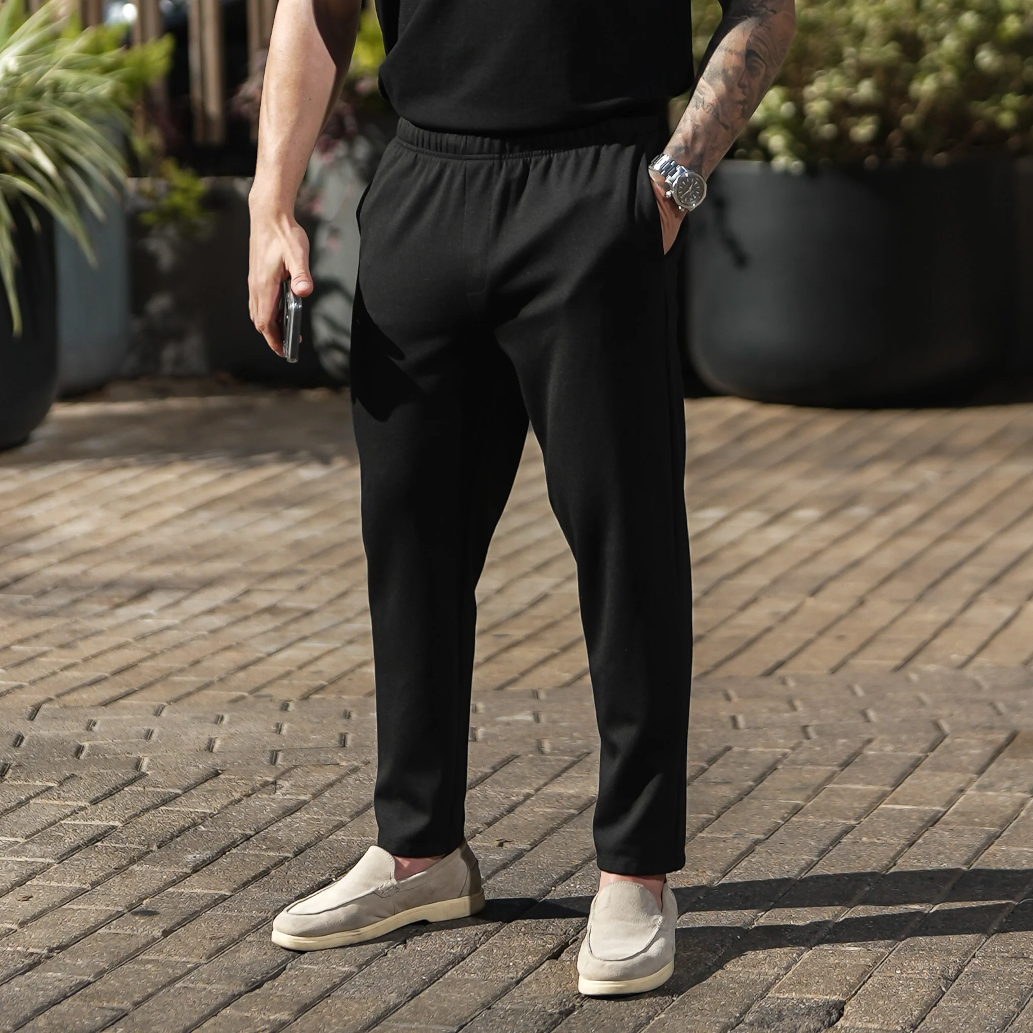 Casual Chinos V2 - Black