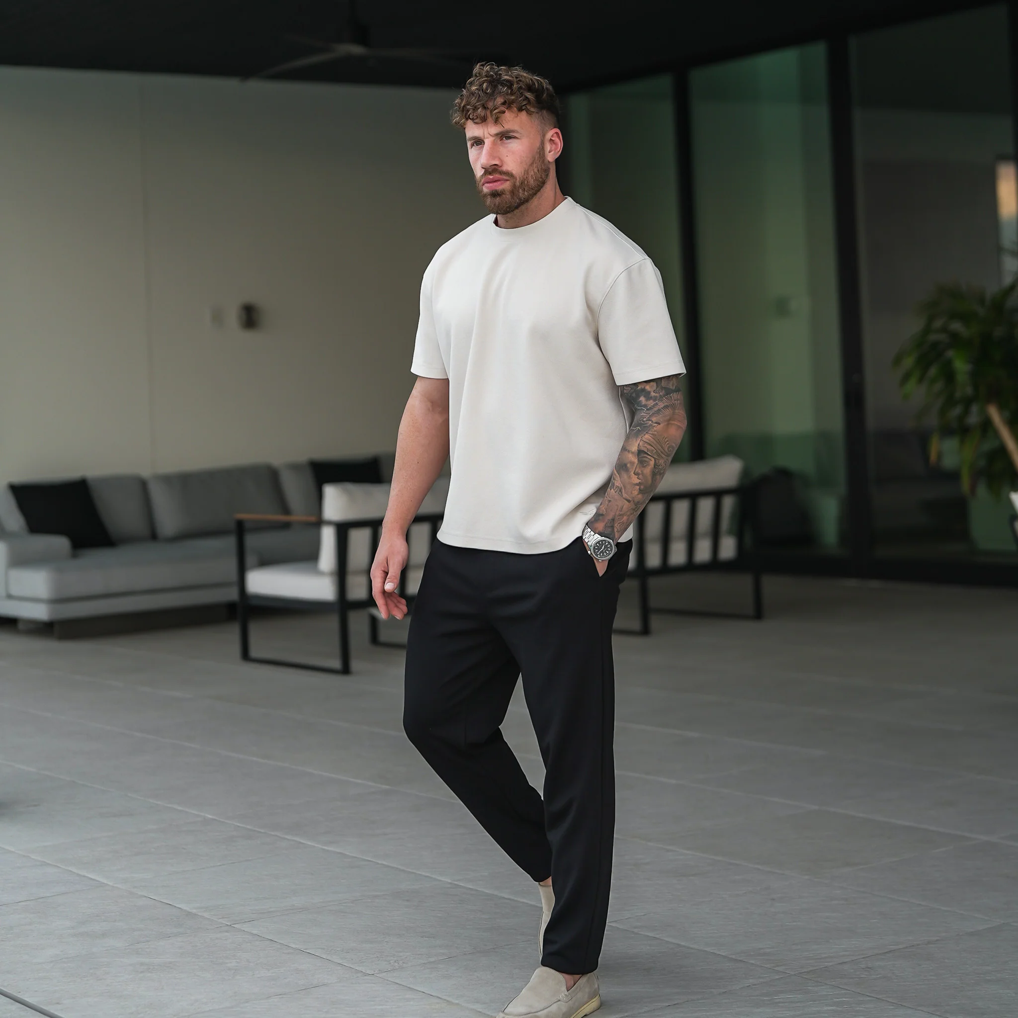 Casual Chinos V2 - Black - Image 6
