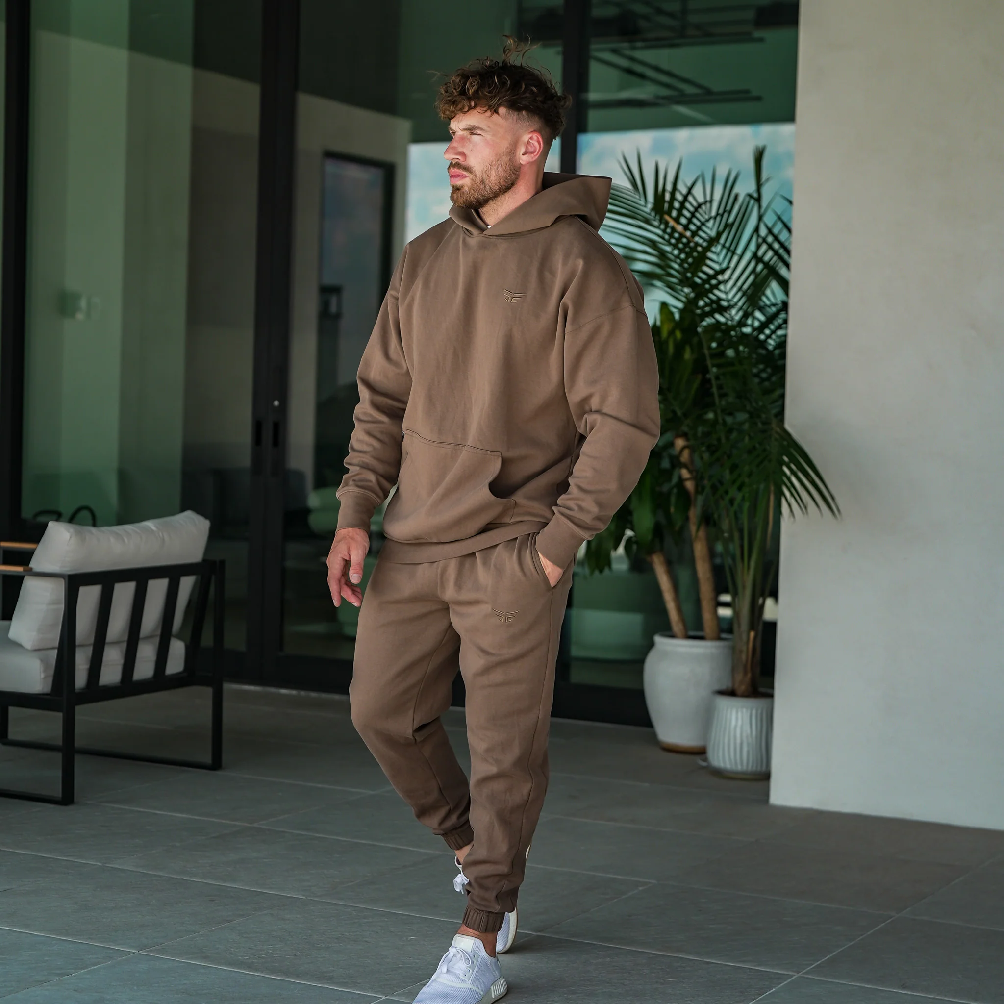 Element Hoodie - Brown - Image 8