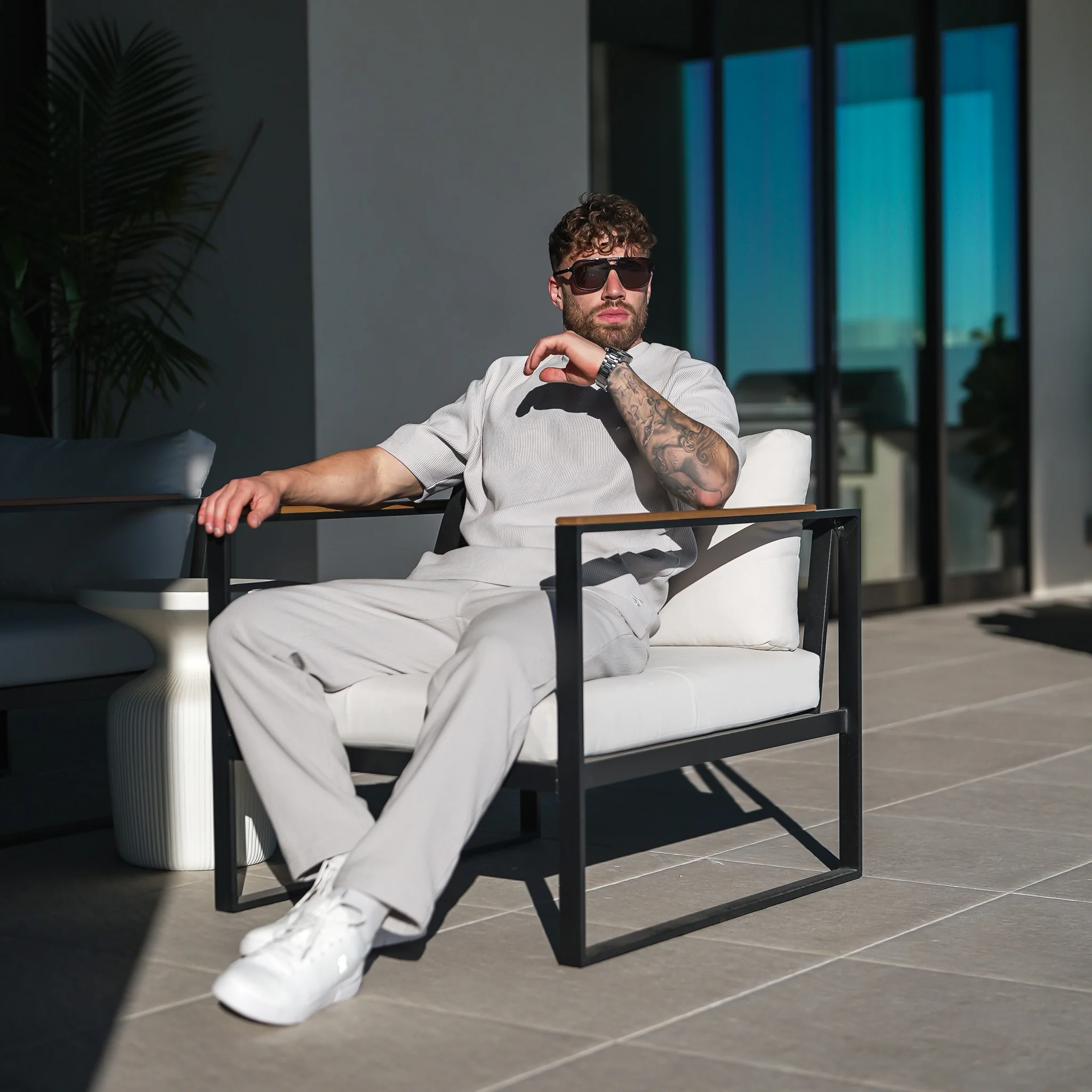 Lisbon Pants - Grey - Image 3