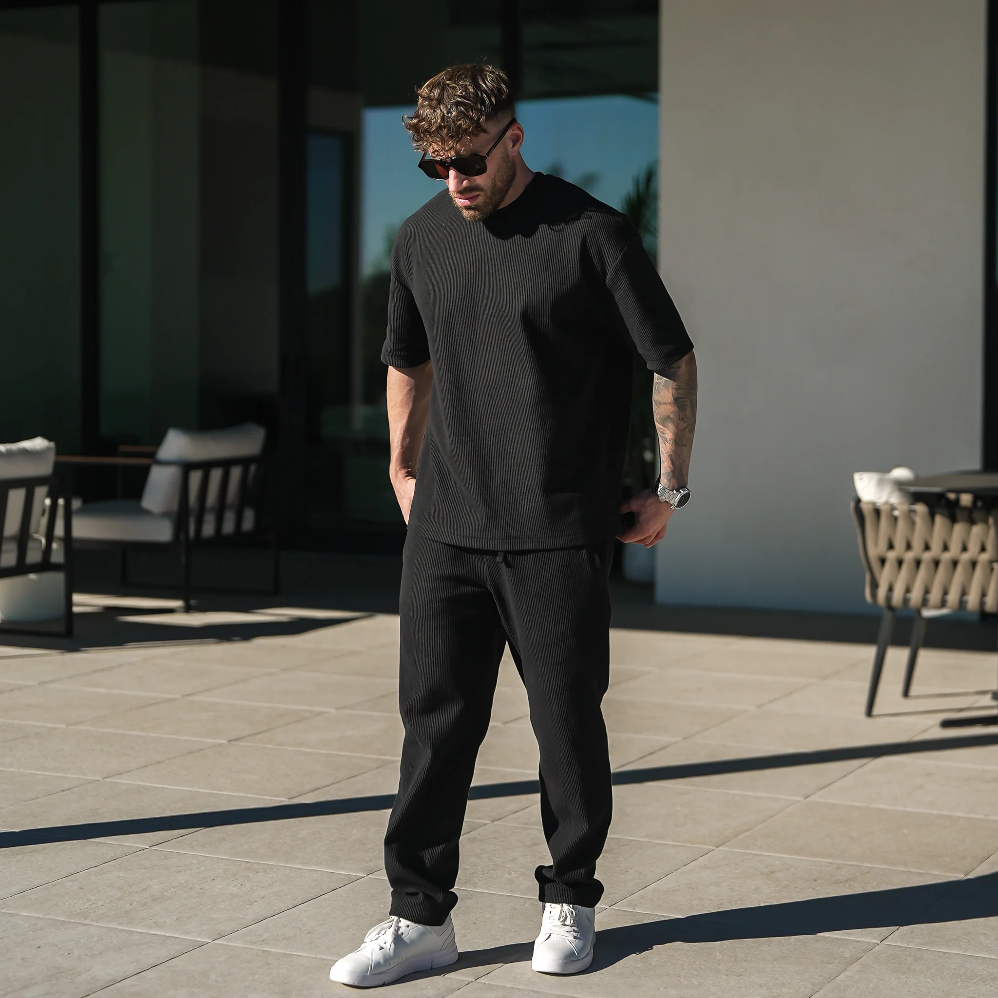 Lisbon Tee - Black - Image 7