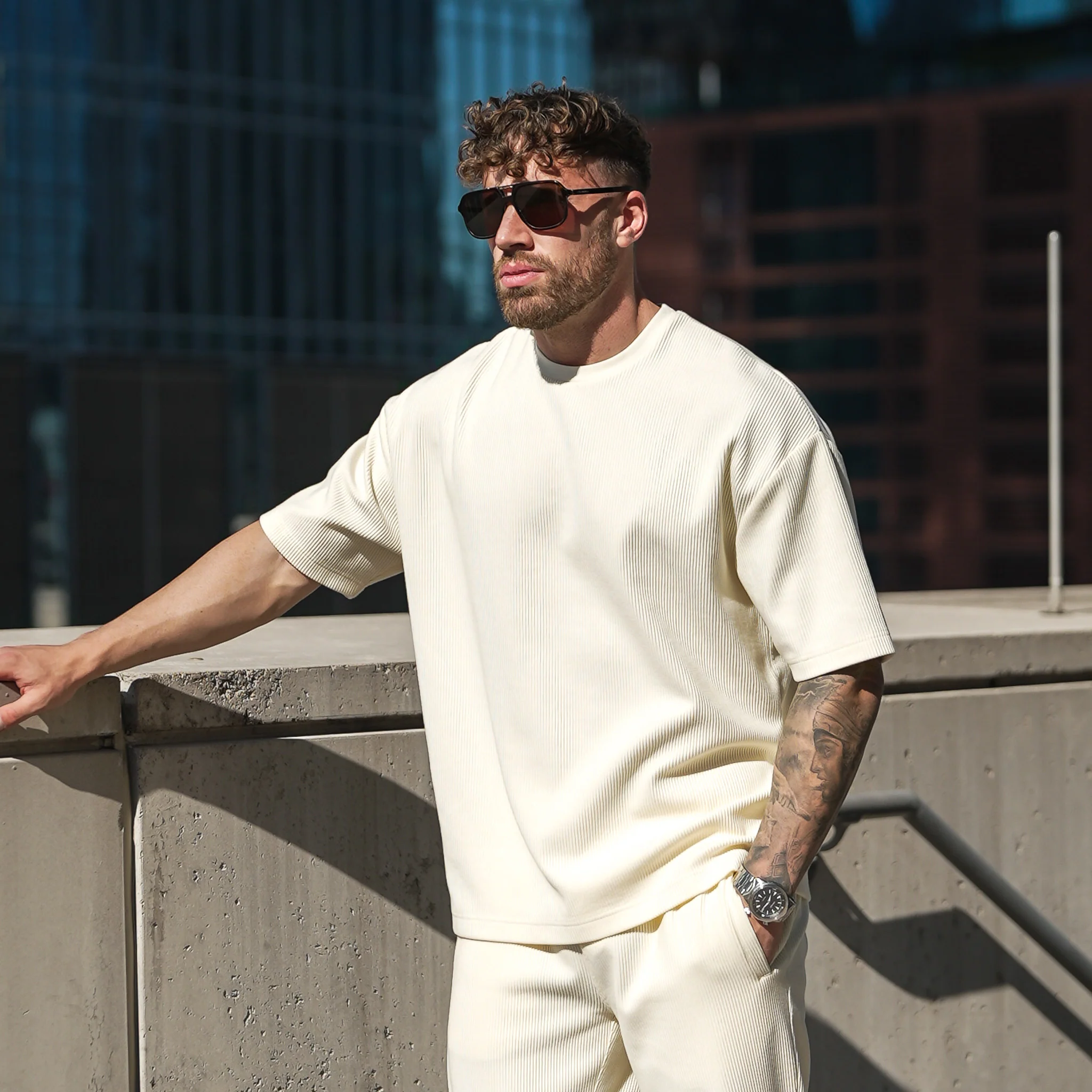 Lisbon Tee - Cream