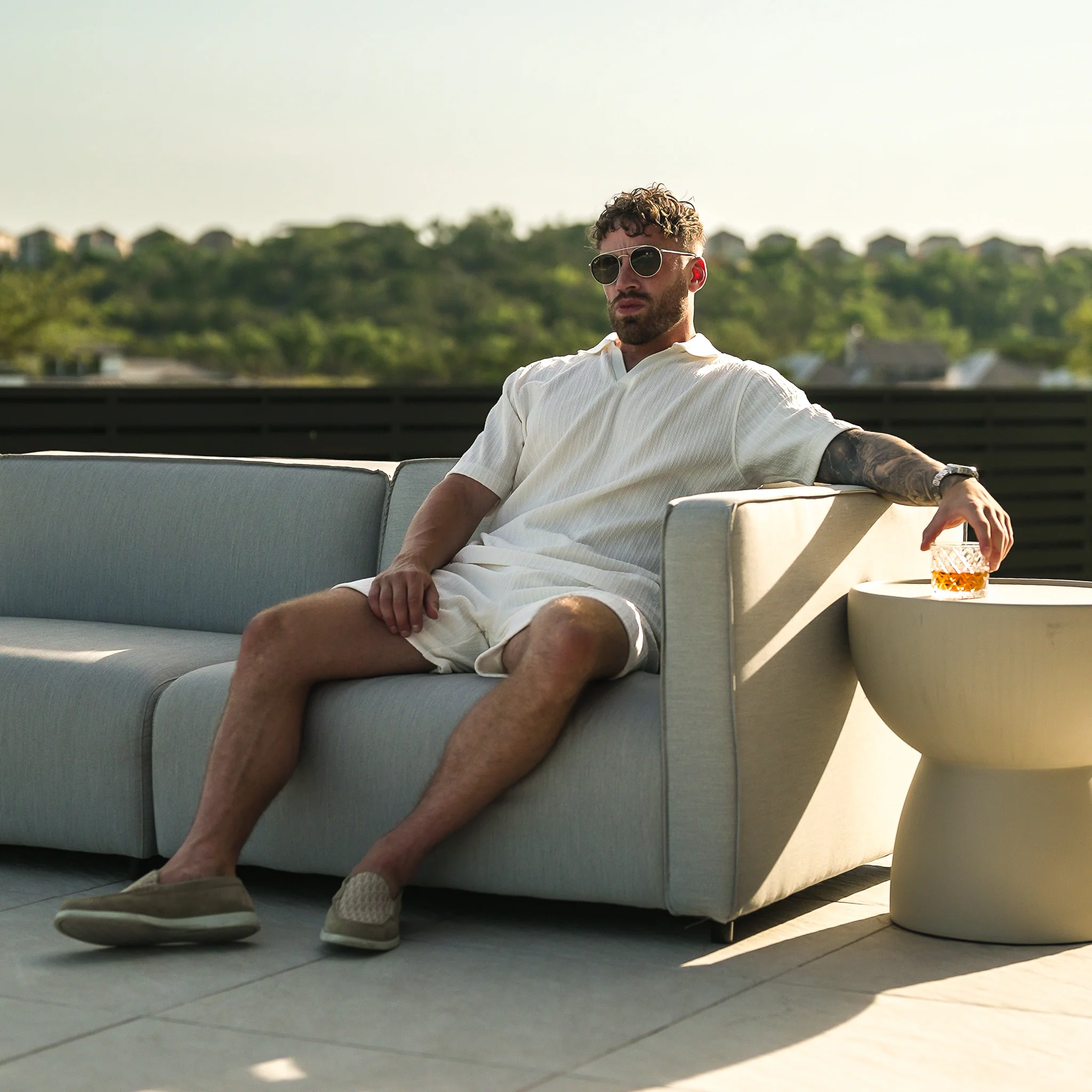 Monaco Polo - Cream - Image 10