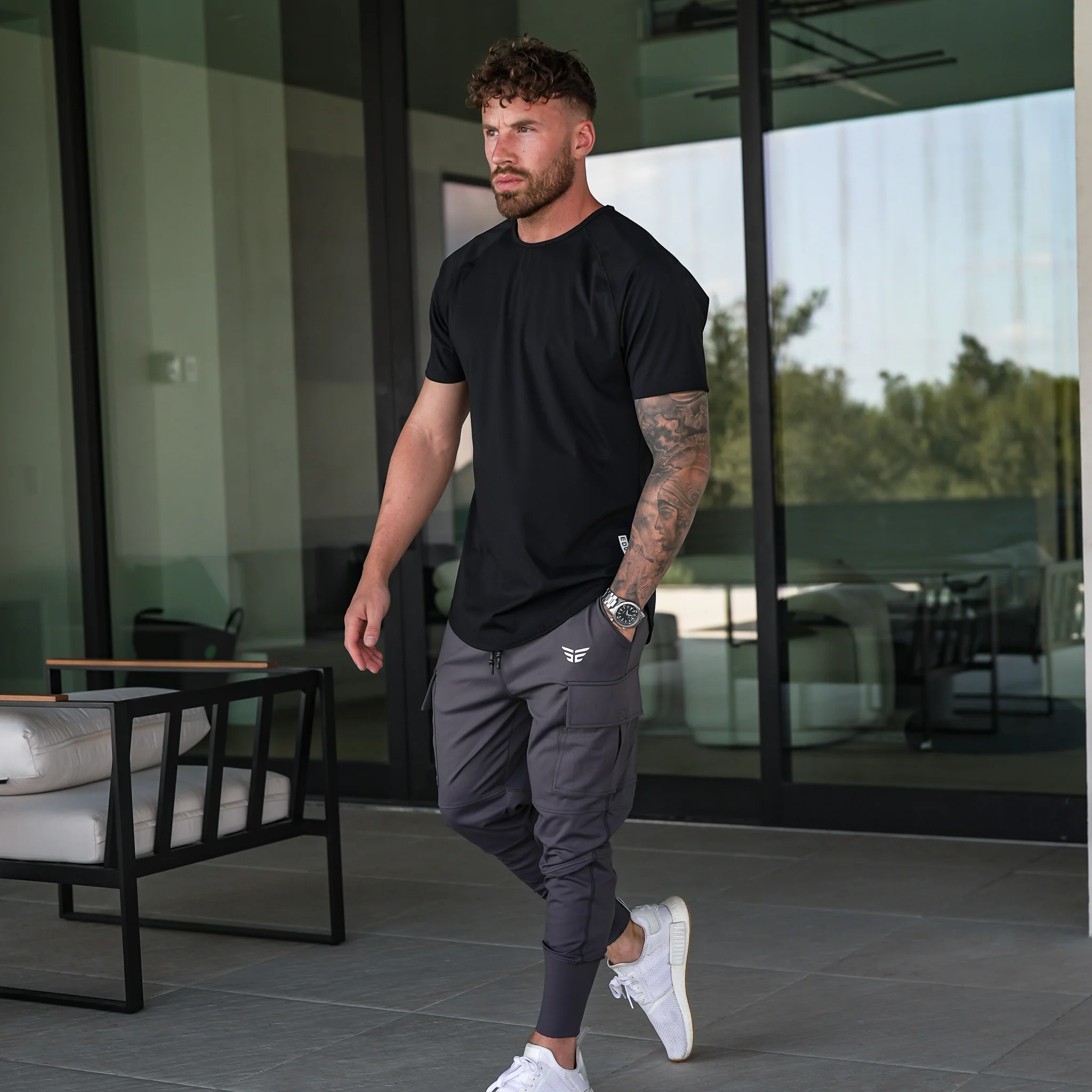 Performance Tee - Black - Image 2