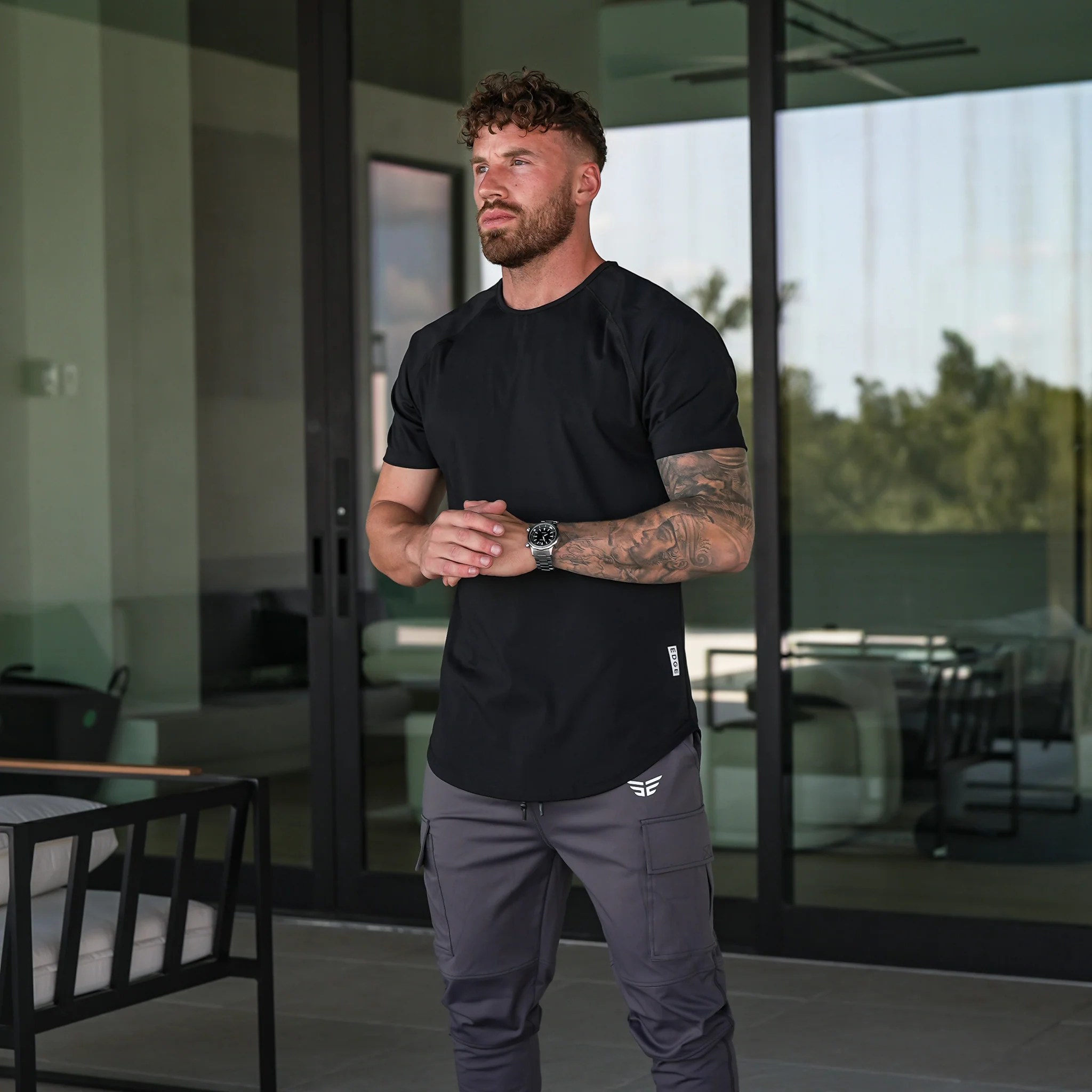 Performance Tee - Black - Image 5