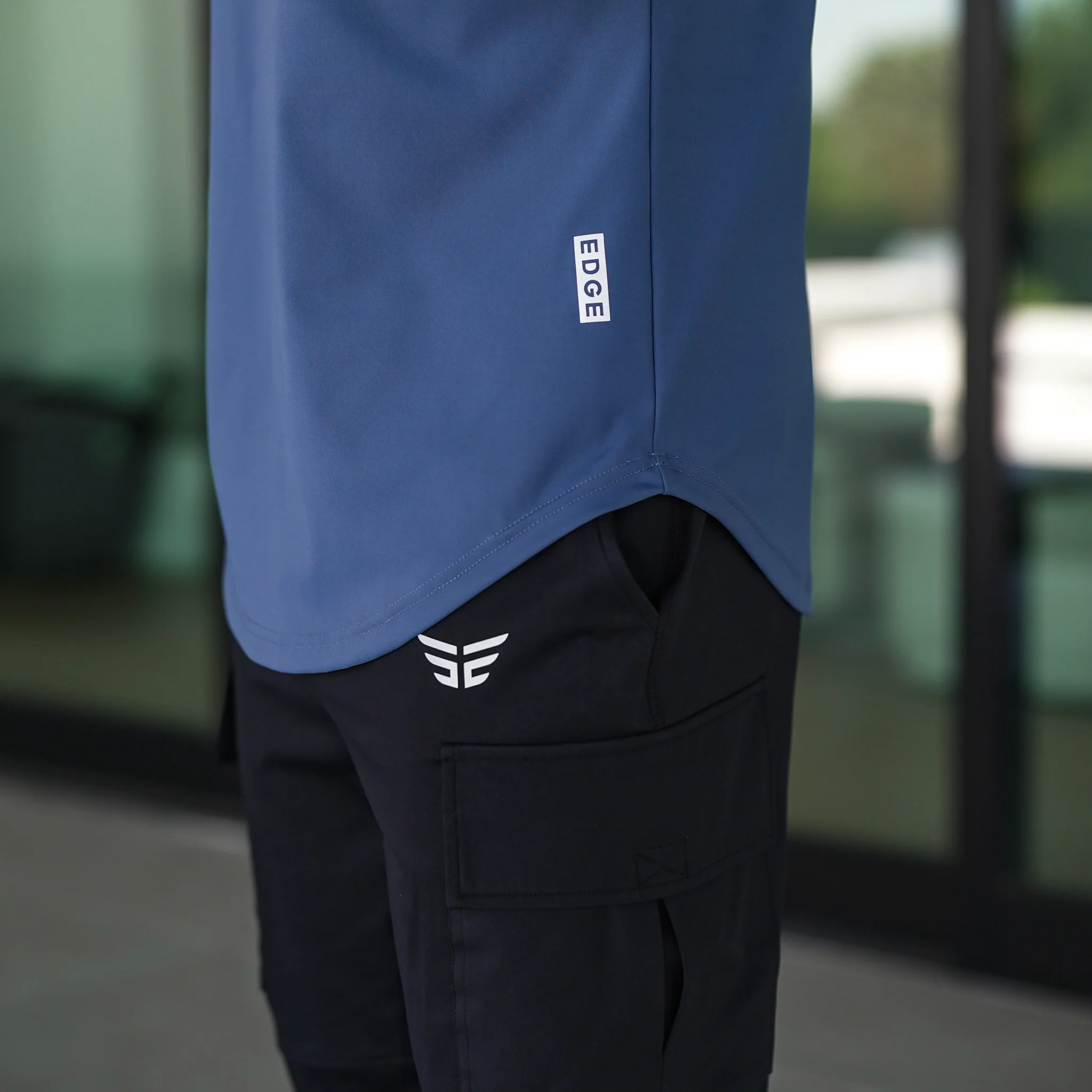 Performance Tee - Steel Blue - Image 4