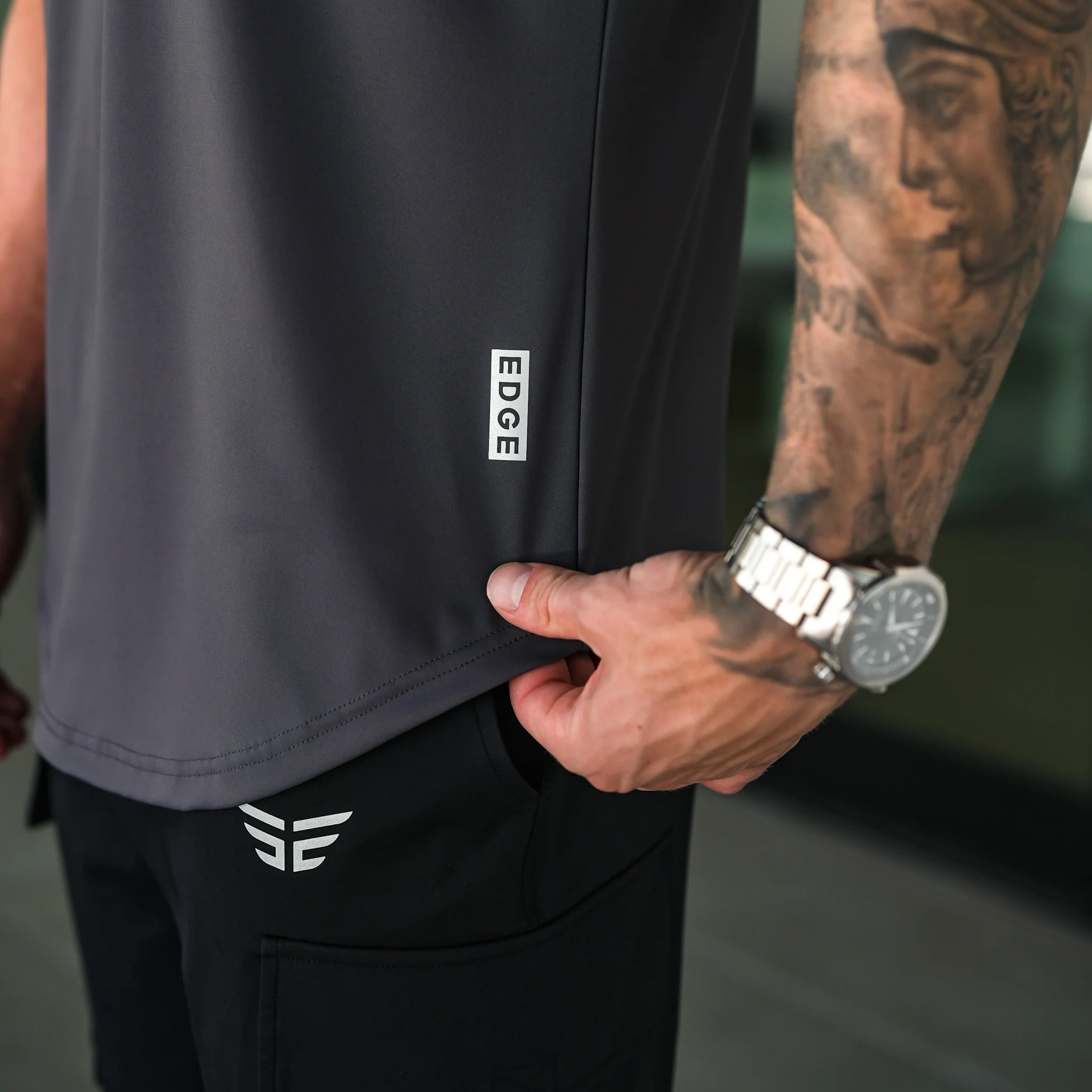 Performance Tee - Shadow Grey - Image 4