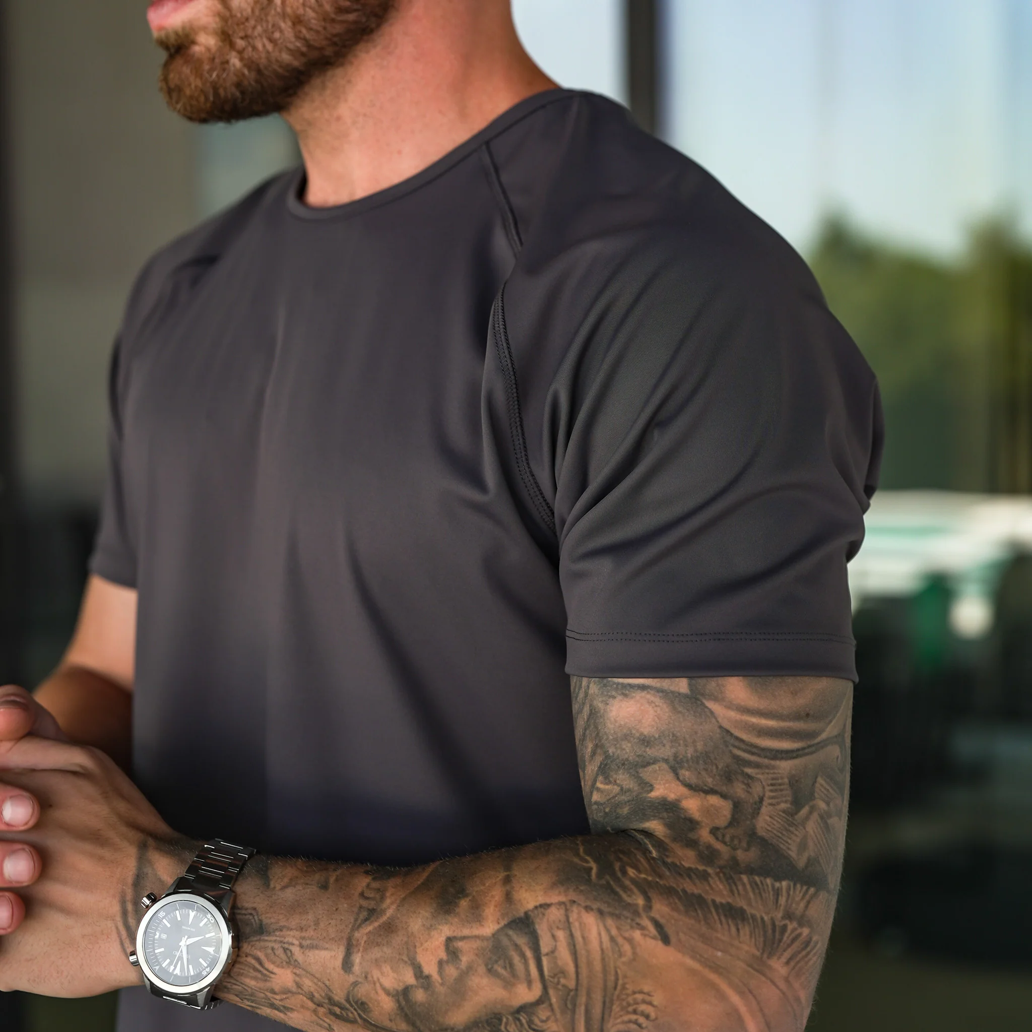 Performance Tee - Shadow Grey - Image 5