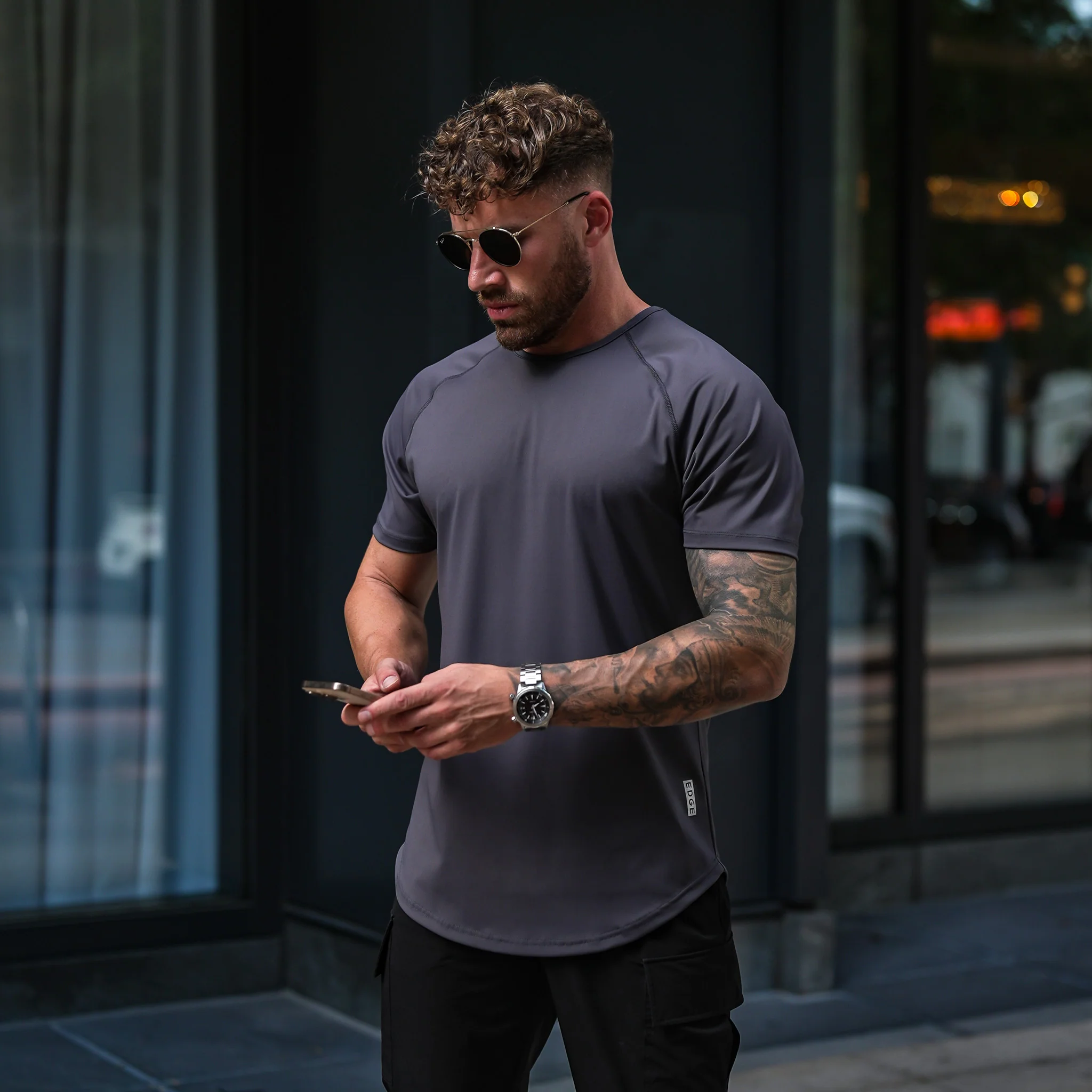 Performance Tee - Shadow Grey - Image 6