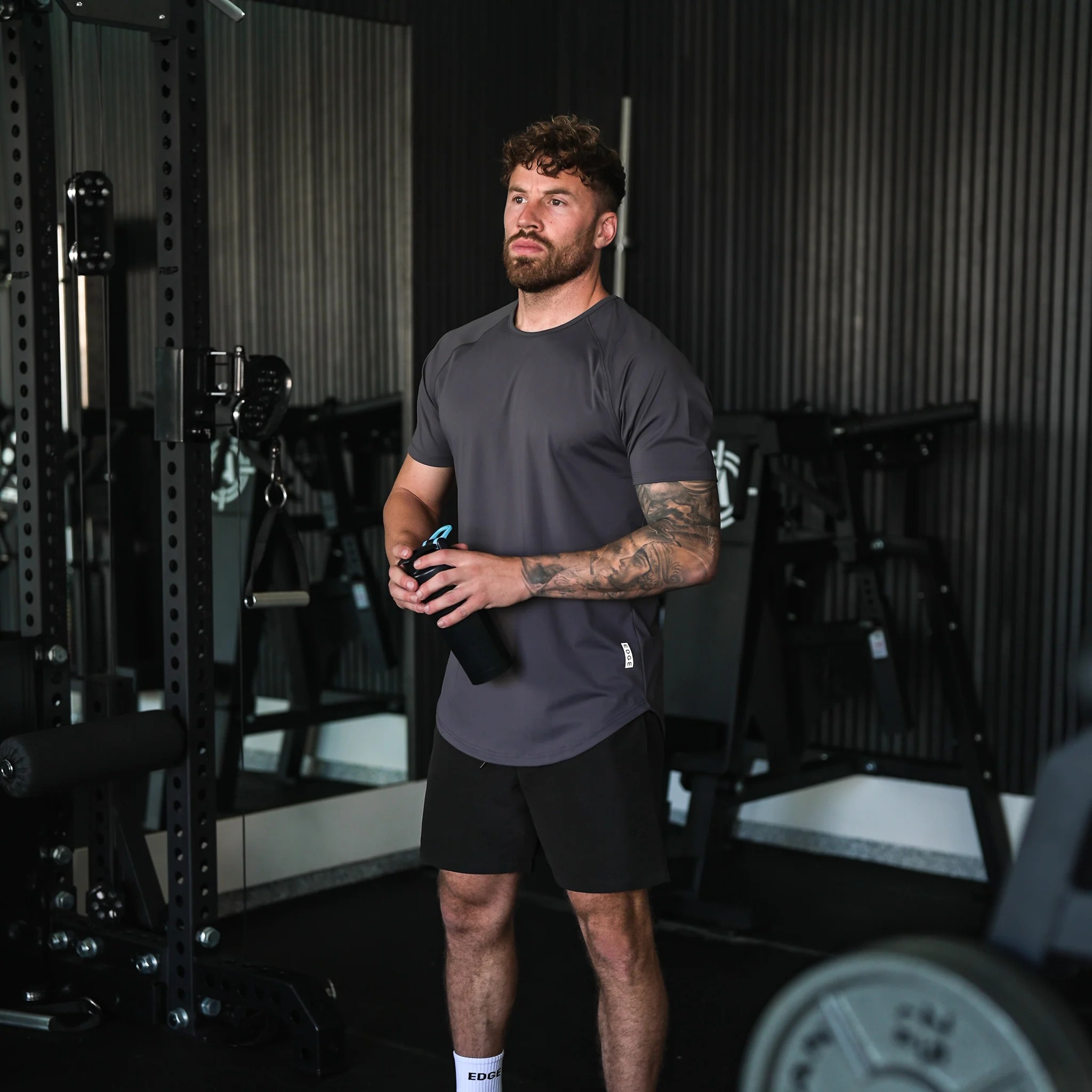 Performance Tee - Shadow Grey - Image 7