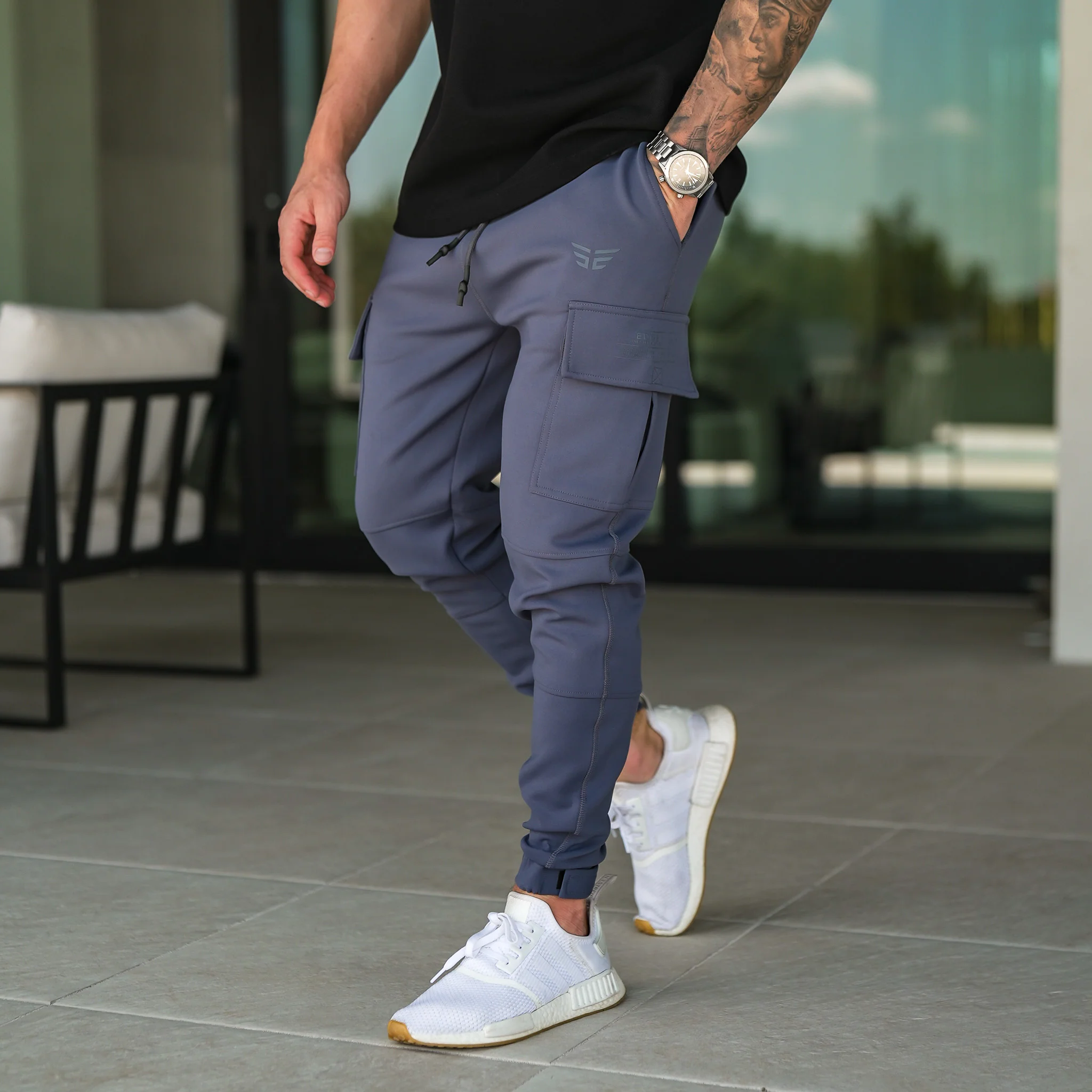 Tech Joggers - Steel Grey