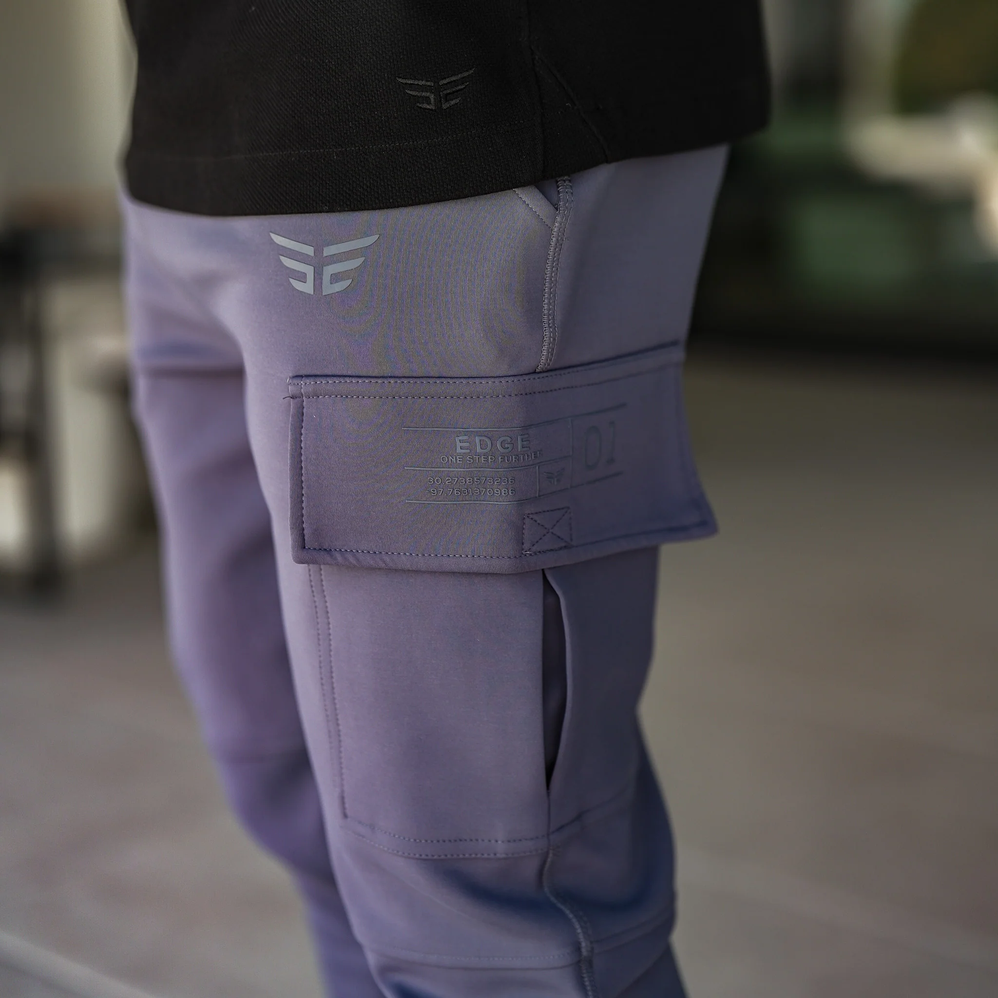 Tech Joggers - Steel Grey - Image 5