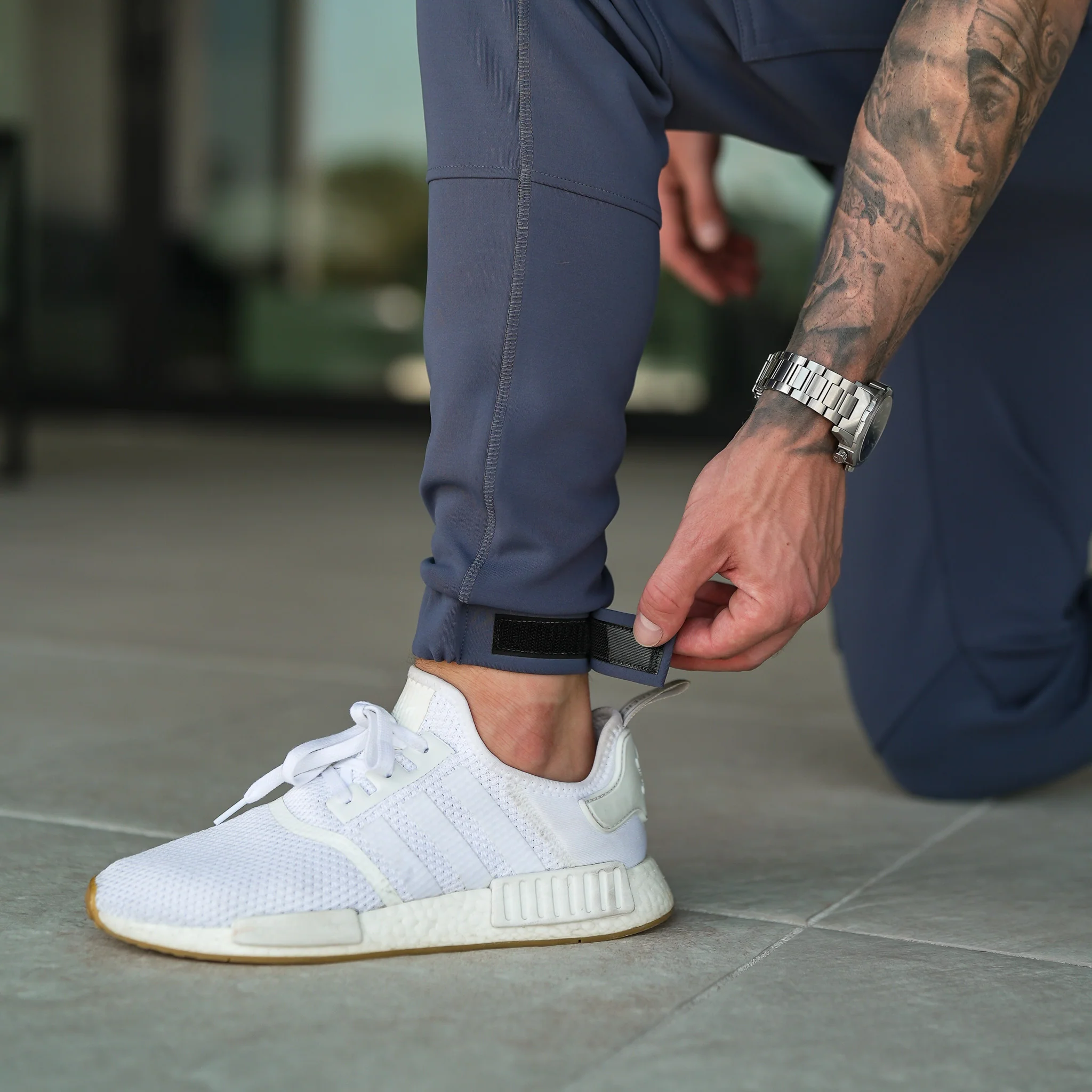 Tech Joggers - Steel Grey - Image 6