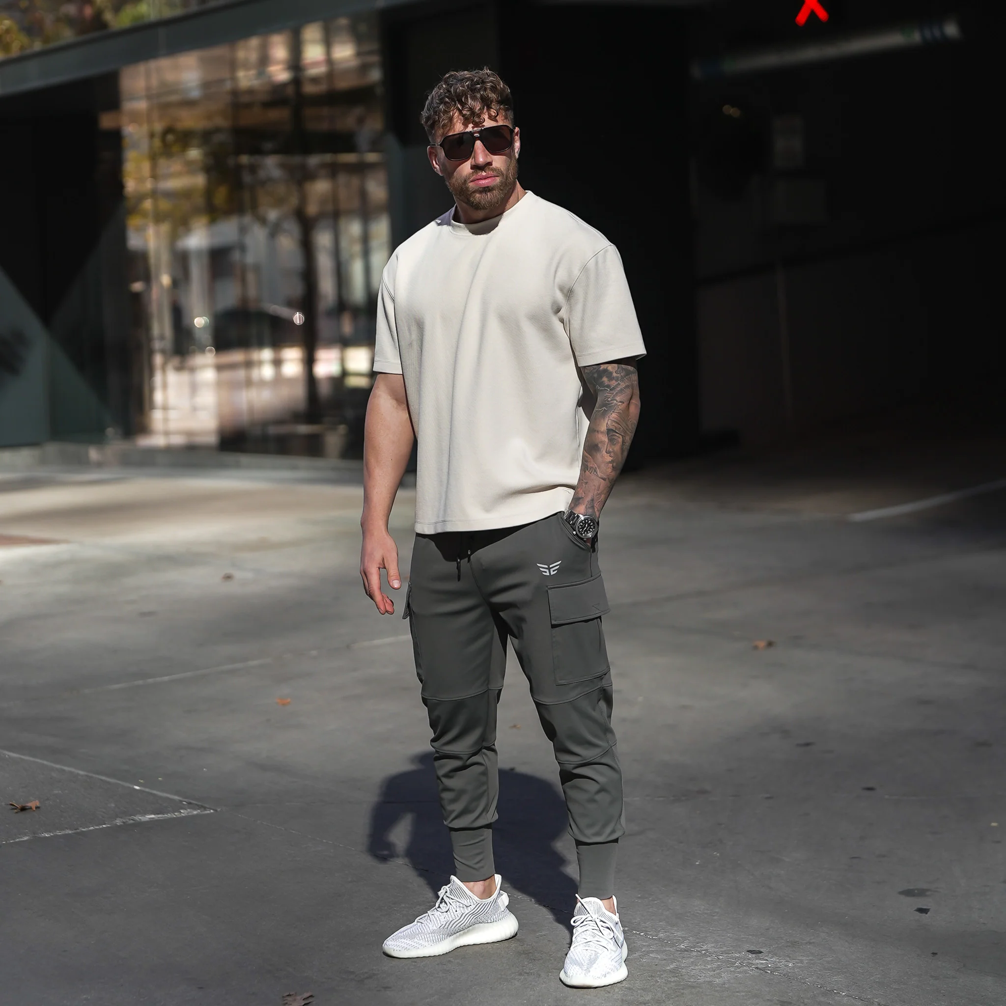 Performance Tech Joggers - Forged Green - Image 8